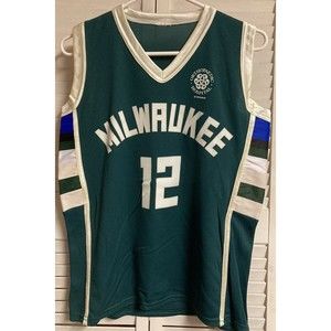Milwaukee Bucks Jabari Parker #12 Green Jersey Size Youth XL Adult S